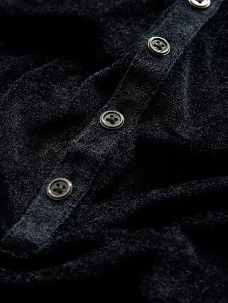 Henleys>John Varvatos ROSARIO HENLEY BLACK