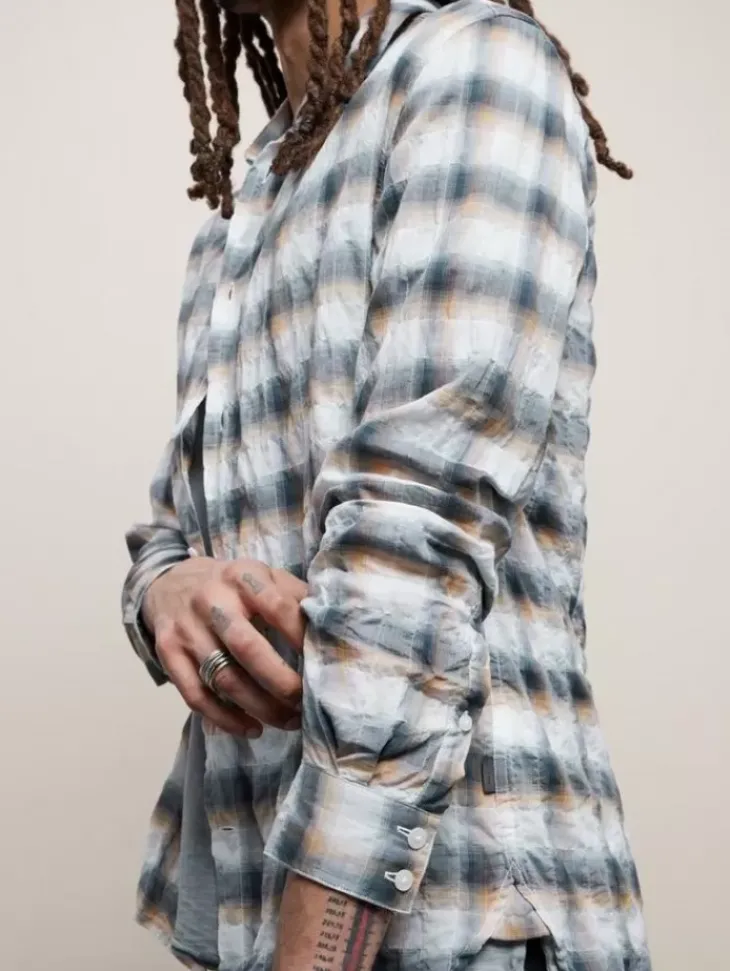 Tops>John Varvatos ROSS SHIRT HAZYBLUE