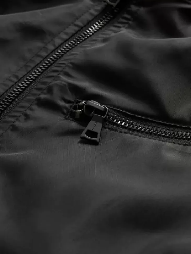 Tops>John Varvatos RYAN RACER JACKET BLACK