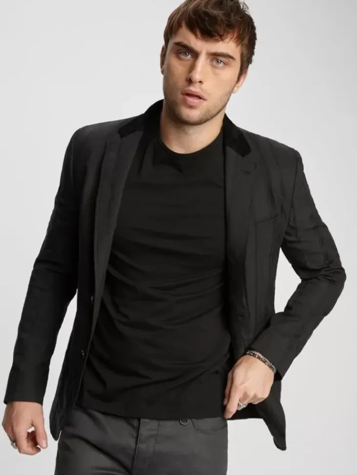Tops>John Varvatos SABINE TEE BLACK