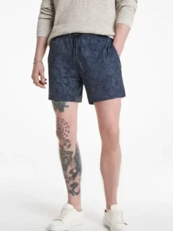 Jeans & Pants>John Varvatos SAN BENITO SWIM SHORTS BLACK