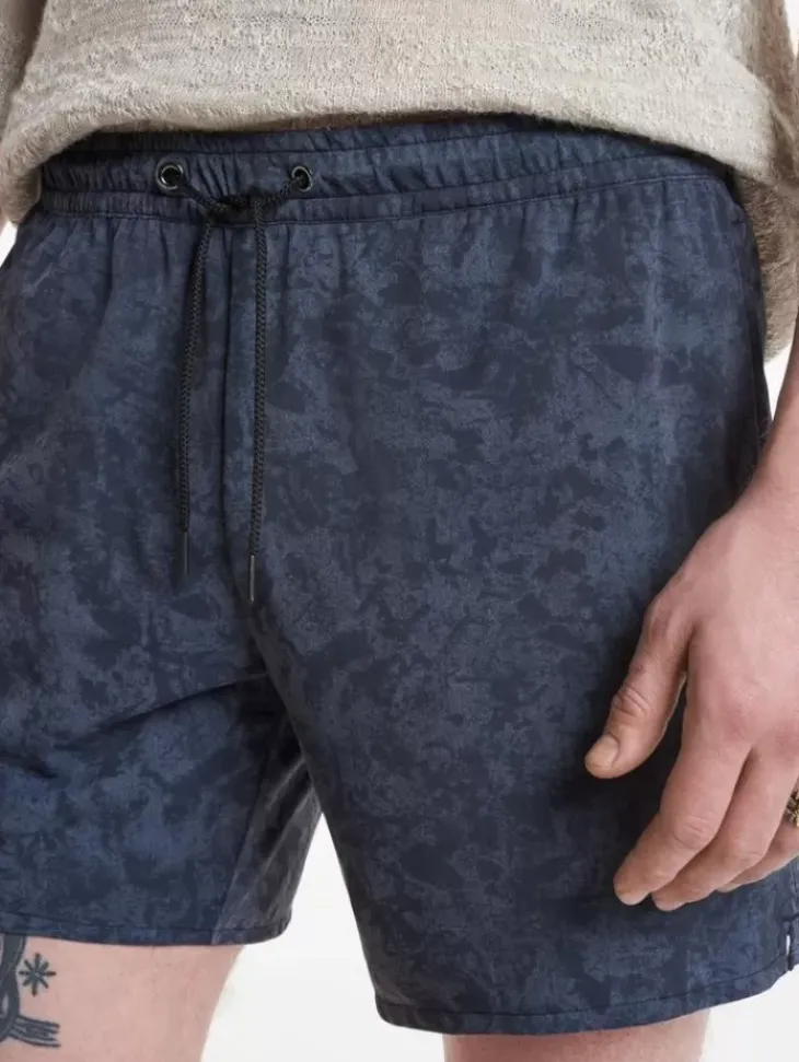 Jeans & Pants>John Varvatos SAN BENITO SWIM SHORTS BLACK