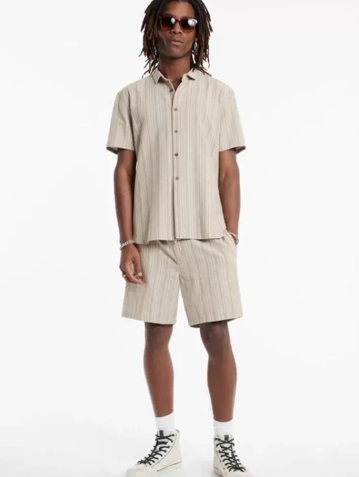 Tops>John Varvatos SEAN SHIRT CAMEL