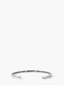 Jewelry>John Varvatos DISTRESSED CUFF SILVER