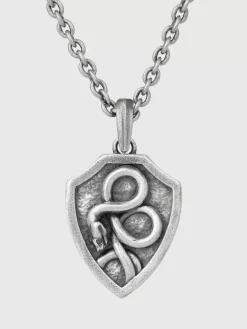 Jewelry>John Varvatos SNAKE SHIELD NECKLACE NOCOLOR