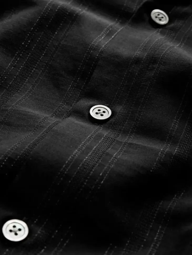 Shirts>John Varvatos STELLA DRESS SHIRT BLACK
