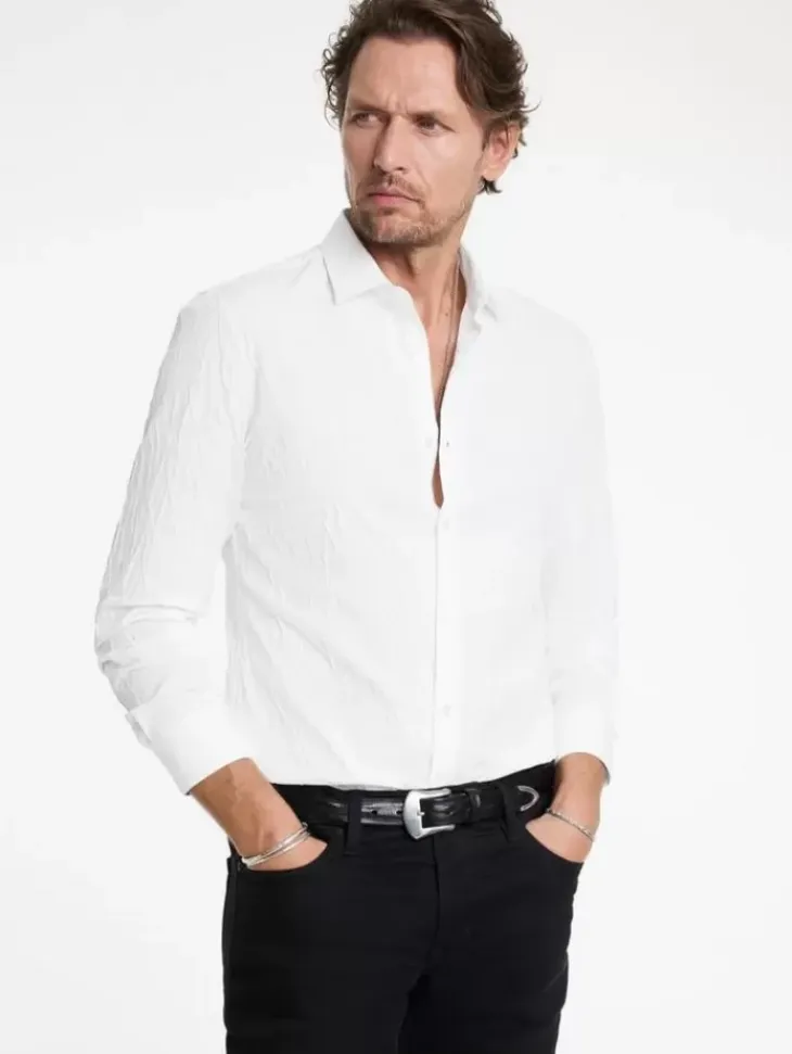 Shirts>John Varvatos STELLA DRESS SHIRT WHITE