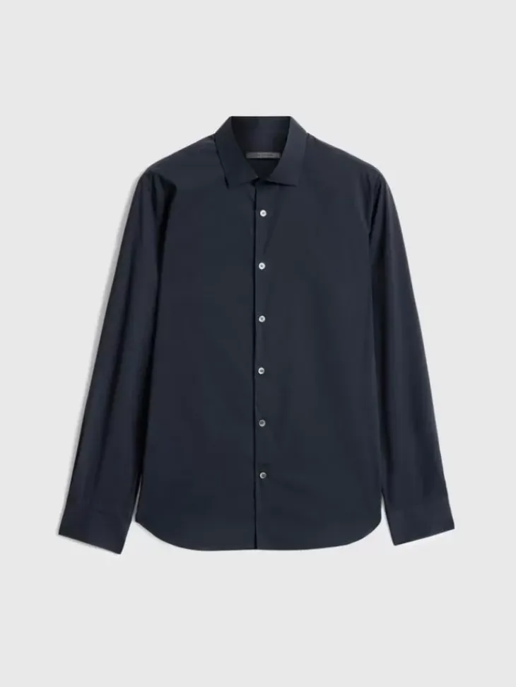 Shirts>John Varvatos STELLA DRESS SHIRT NAVY