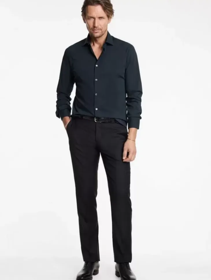Shirts>John Varvatos STELLA DRESS SHIRT NAVY