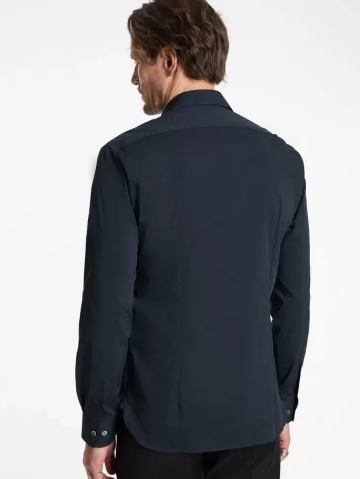 Shirts>John Varvatos STELLA DRESS SHIRT NAVY