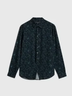 Shirts>John Varvatos TARA SHIRT BLUEGRPHTE