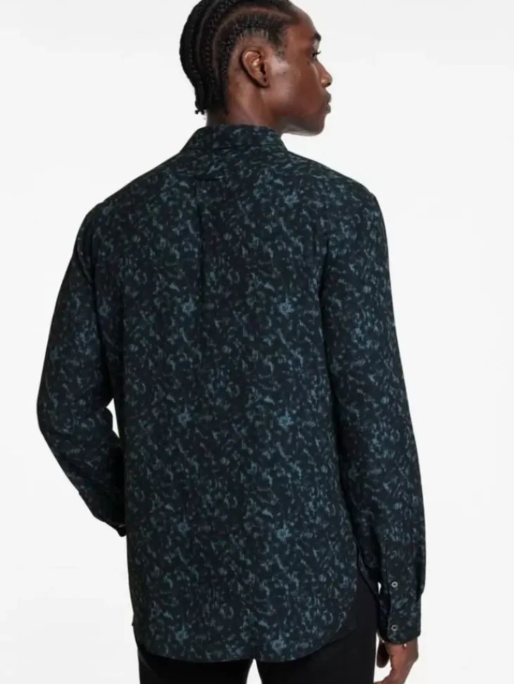 Shirts>John Varvatos TARA SHIRT BLUEGRPHTE