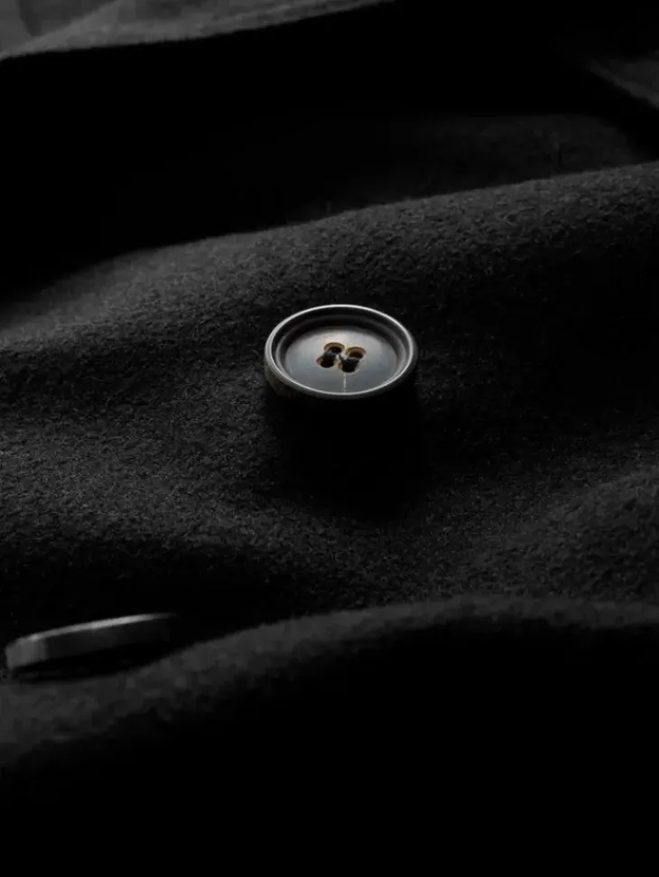 Coats And Jackets>John Varvatos TERRY COAT BLACK