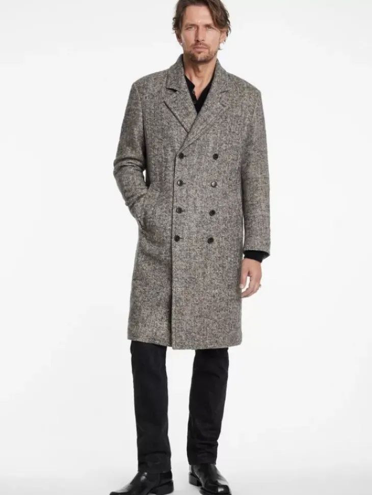 Coats And Jackets>John Varvatos TERRY COAT POWDERBLUE