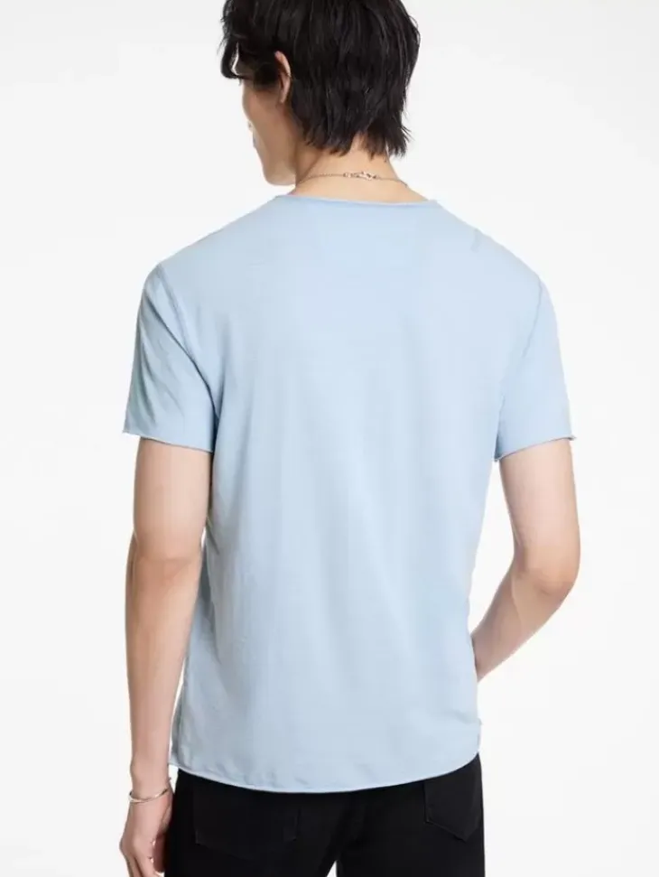Graphic Tees>John Varvatos THE POLICE BAND TEE CEMENTWHT