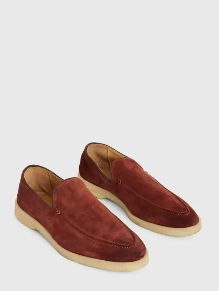 Shoes & Accessories>John Varvatos THOMPSON LOAFER BRICK