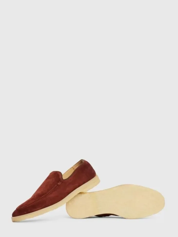 Shoes & Accessories>John Varvatos THOMPSON LOAFER BRICK