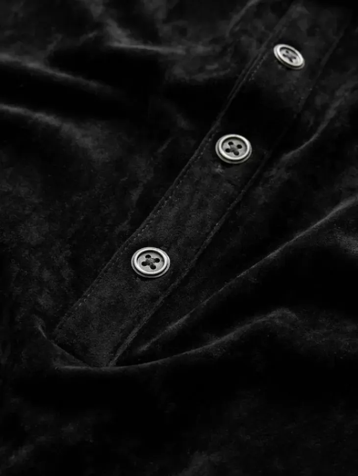 Polos>John Varvatos TORRES POLO BLACK