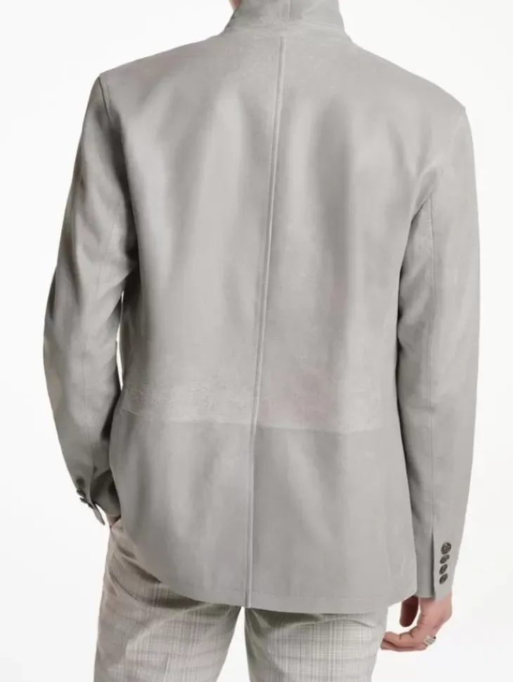 Leather & Outerwear|Tops>John Varvatos TRIVIA JACKET GREYSKY
