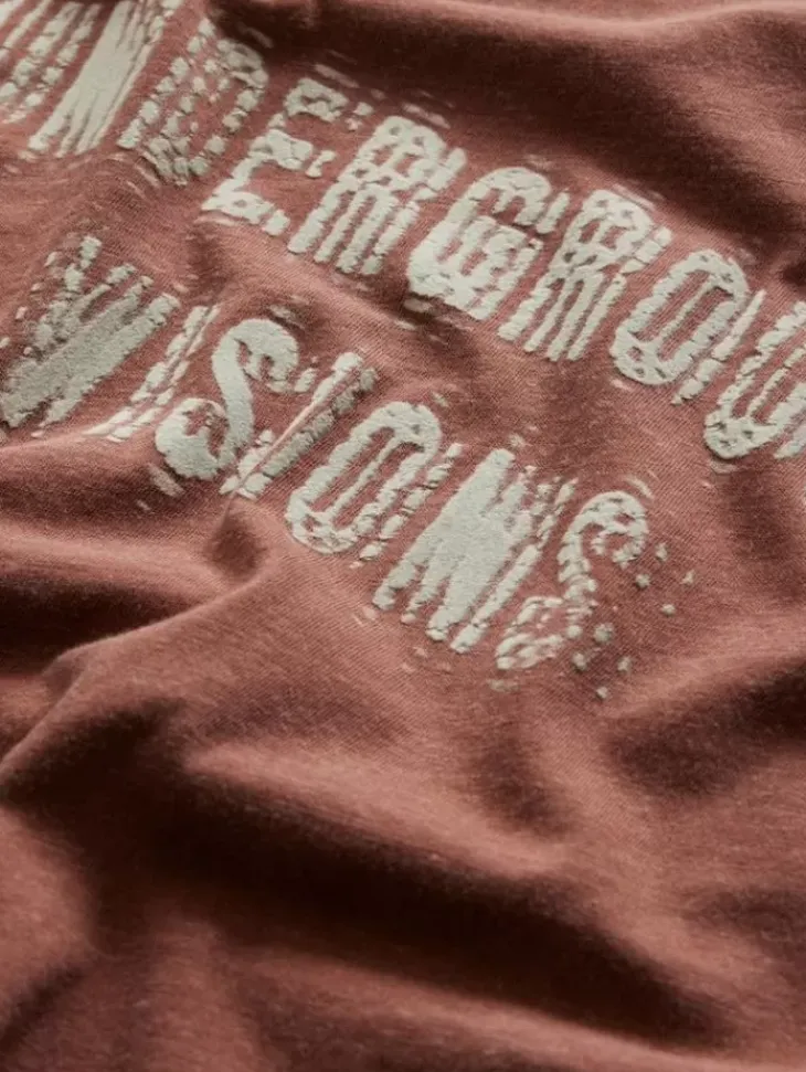 Tops>John Varvatos UNDERGROUND VISIONS TEE GINGER