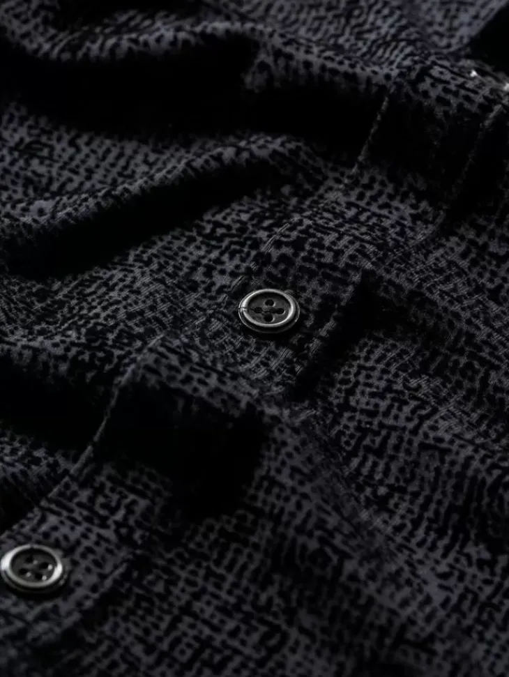 Tops>John Varvatos VALPARAISO SHIRT BLACK