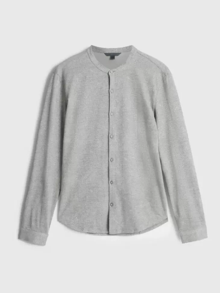 Tops>John Varvatos VALPARAISO SHIRT CHARCOAL/TURTLEDOVE