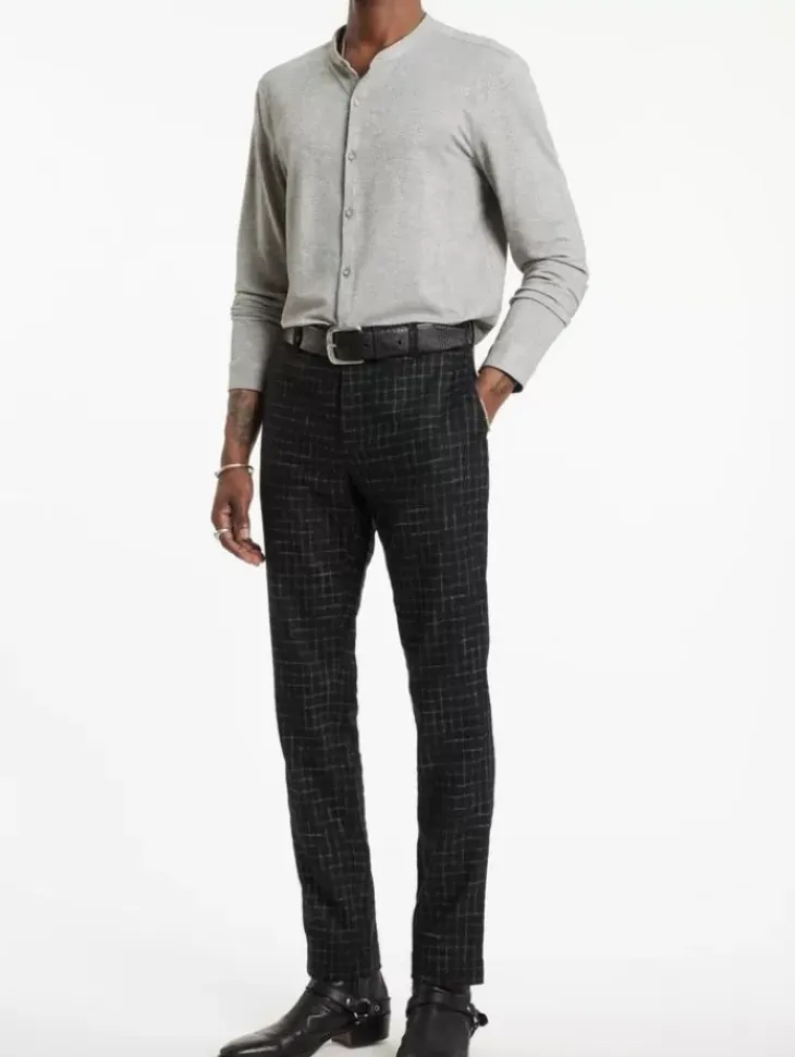 Tops>John Varvatos VALPARAISO SHIRT CHARCOAL/TURTLEDOVE
