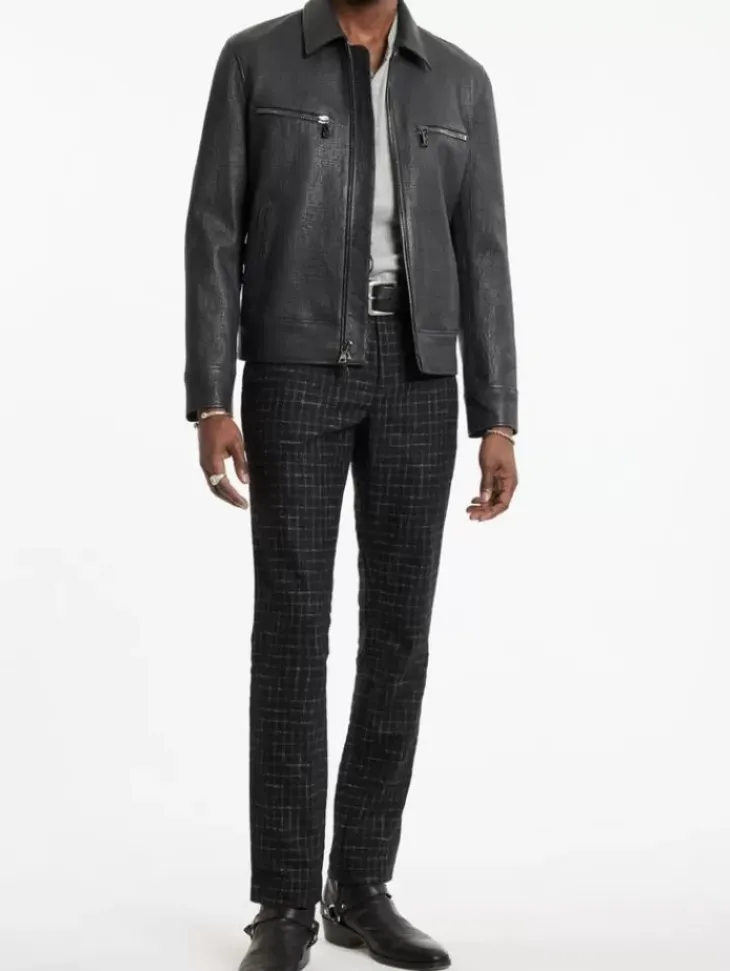 Tops>John Varvatos VALPARAISO SHIRT CHARCOAL/TURTLEDOVE