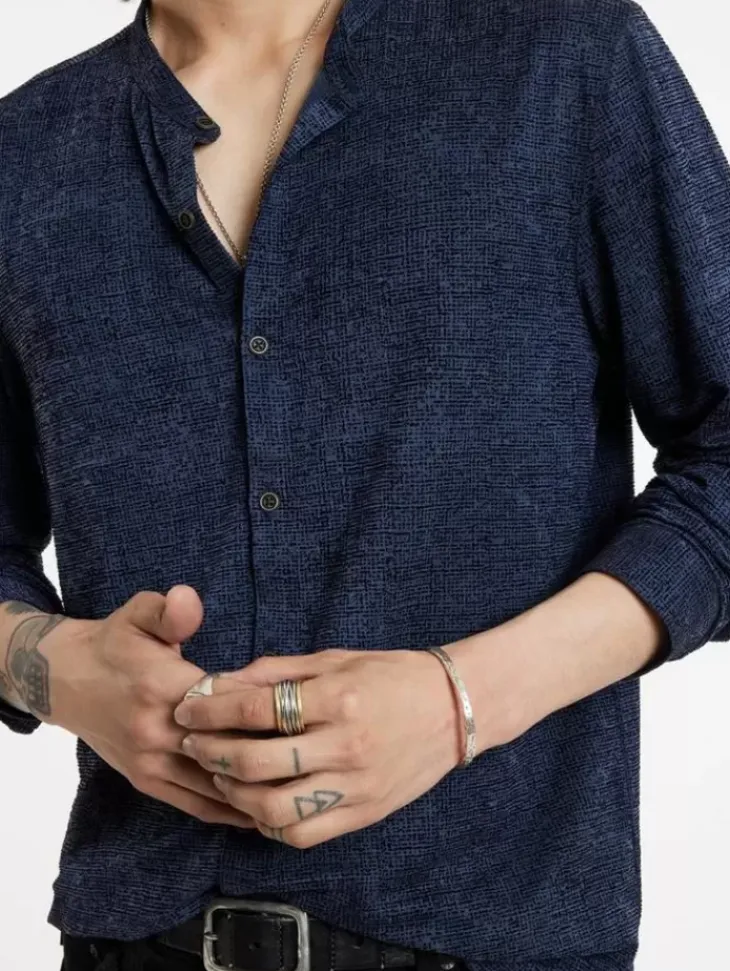 Tops>John Varvatos VALPARAISO SHIRT NAVY