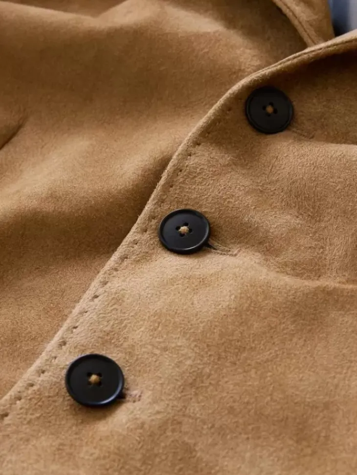 Leather & Outerwear|Tops>John Varvatos VARICK JACKET CAMEL