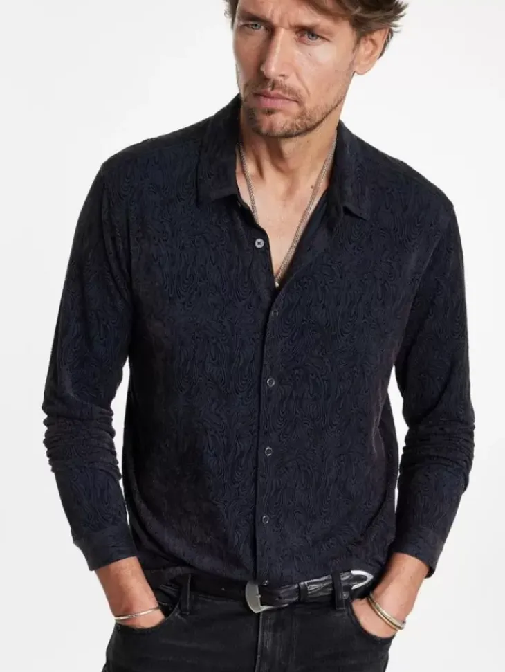 Shirts>John Varvatos VENETO SHIRT BLACK