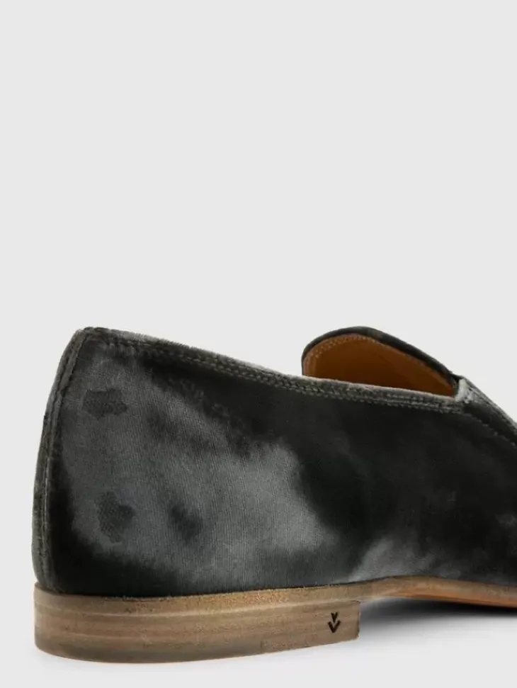 Dress Shoes & Loafers|Leather Shoes>John Varvatos VENICE LOAFER CARBONGREY