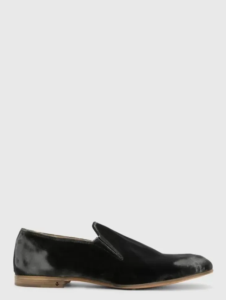 Dress Shoes & Loafers|Leather Shoes>John Varvatos VENICE LOAFER CARBONGREY