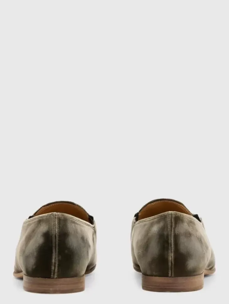Dress Shoes & Loafers|Leather Shoes>John Varvatos VENICE LOAFER CHARCBROWN
