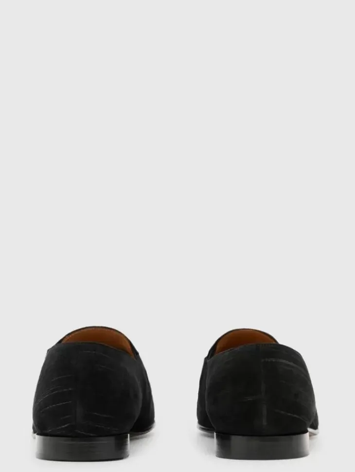 Shoes & Accessories>John Varvatos VENICE SLIP ON BLACK