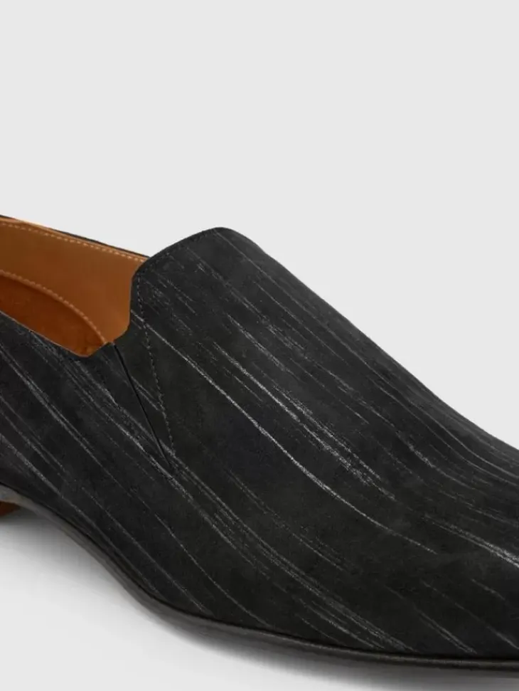 Shoes & Accessories>John Varvatos VENICE SLIP ON BLACK
