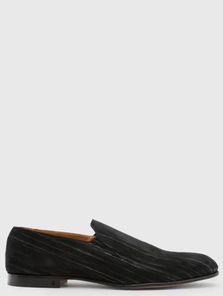 Shoes & Accessories>John Varvatos VENICE SLIP ON BLACK