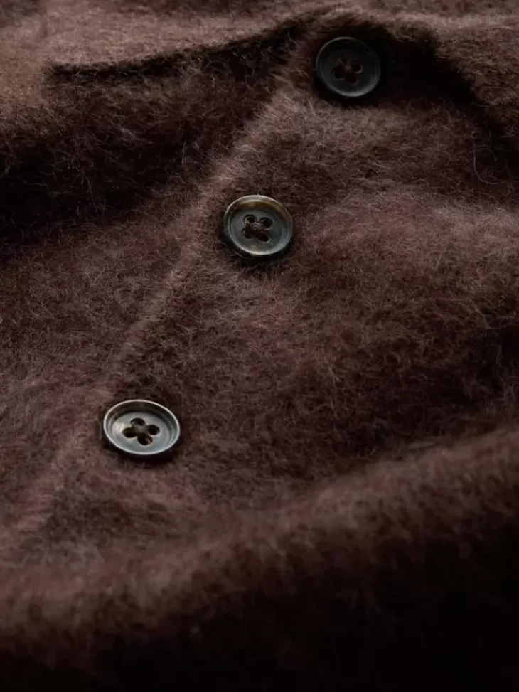 Polos|Sweaters>John Varvatos VERONA POLO CHOCOLATE