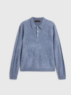 Polos|Sweaters>John Varvatos VERONA POLO ATLANTIC
