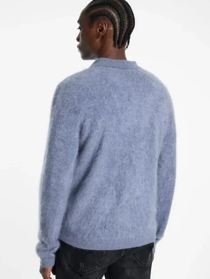 Polos|Sweaters>John Varvatos VERONA POLO ATLANTIC