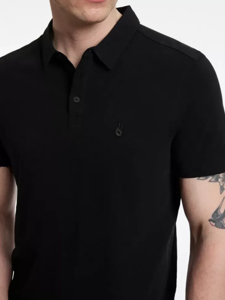 Polos>John Varvatos VICTOR POLO BLACK