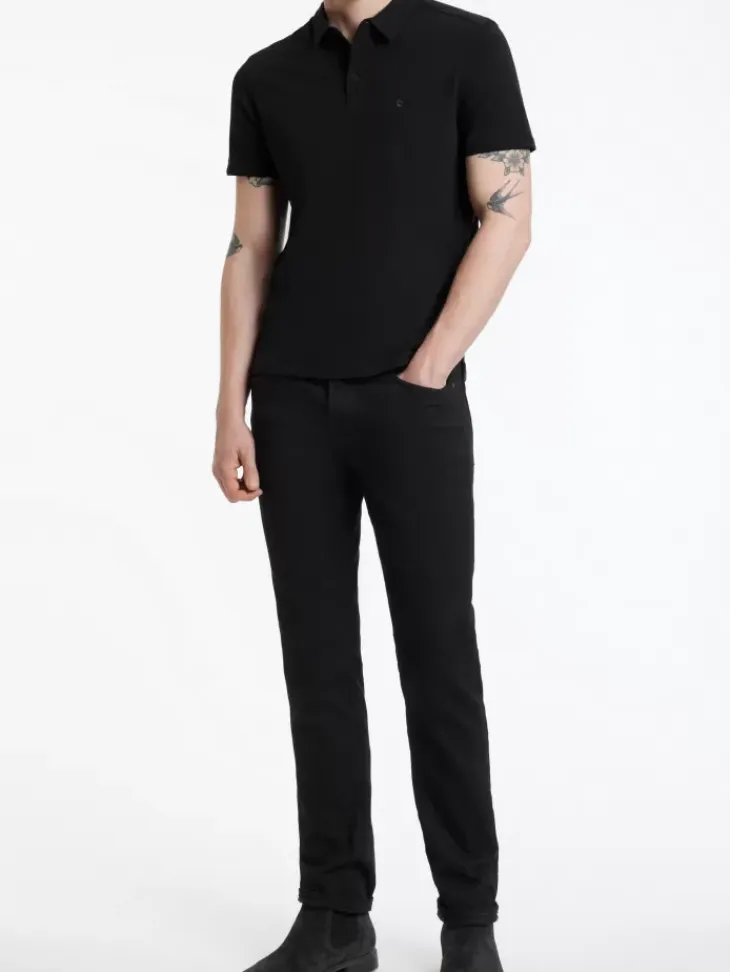 Polos>John Varvatos VICTOR POLO BLACK