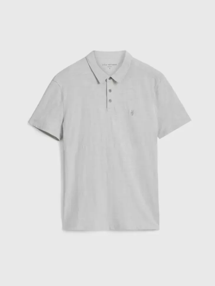 Polos>John Varvatos VICTOR POLO LIGHTGREY