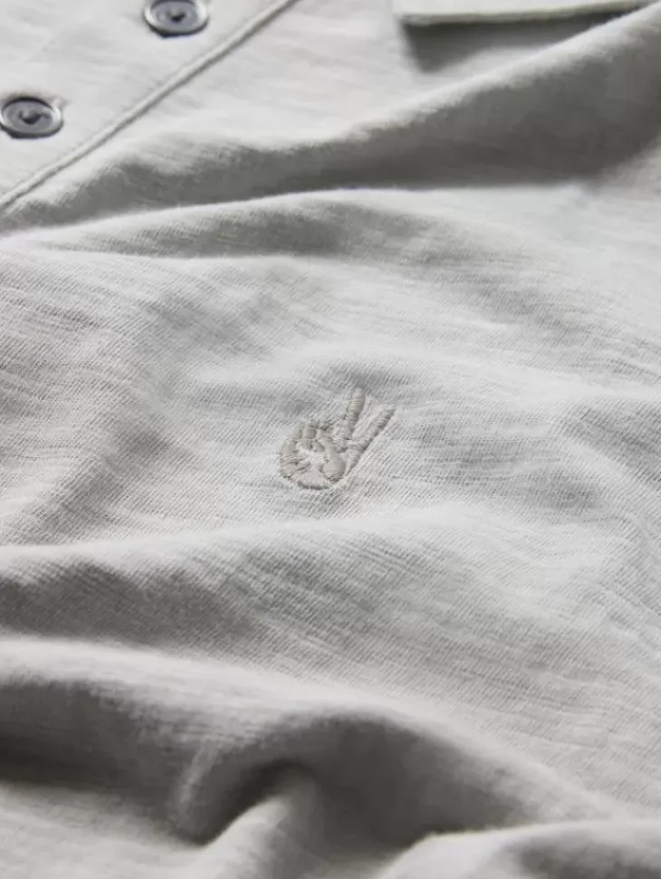 Polos>John Varvatos VICTOR POLO LIGHTGREY