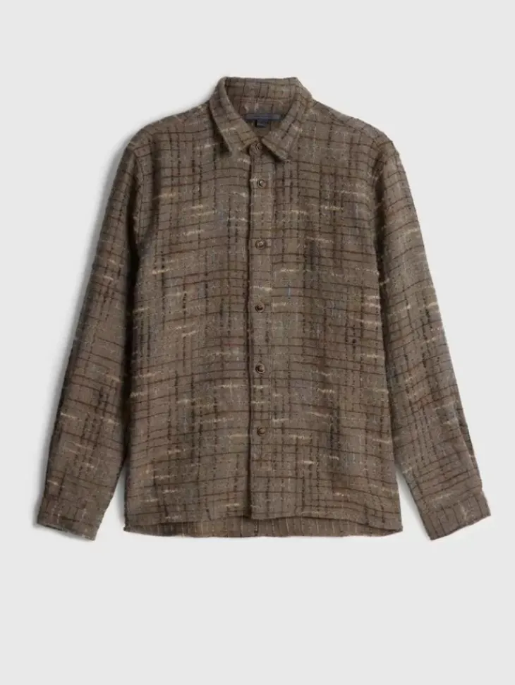 Tops>John Varvatos VINTON SHIRT CORK