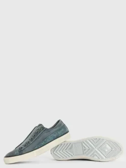 Sneakers>John Varvatos VULC LACELESS LOW TOP - CANVAS NAVY
