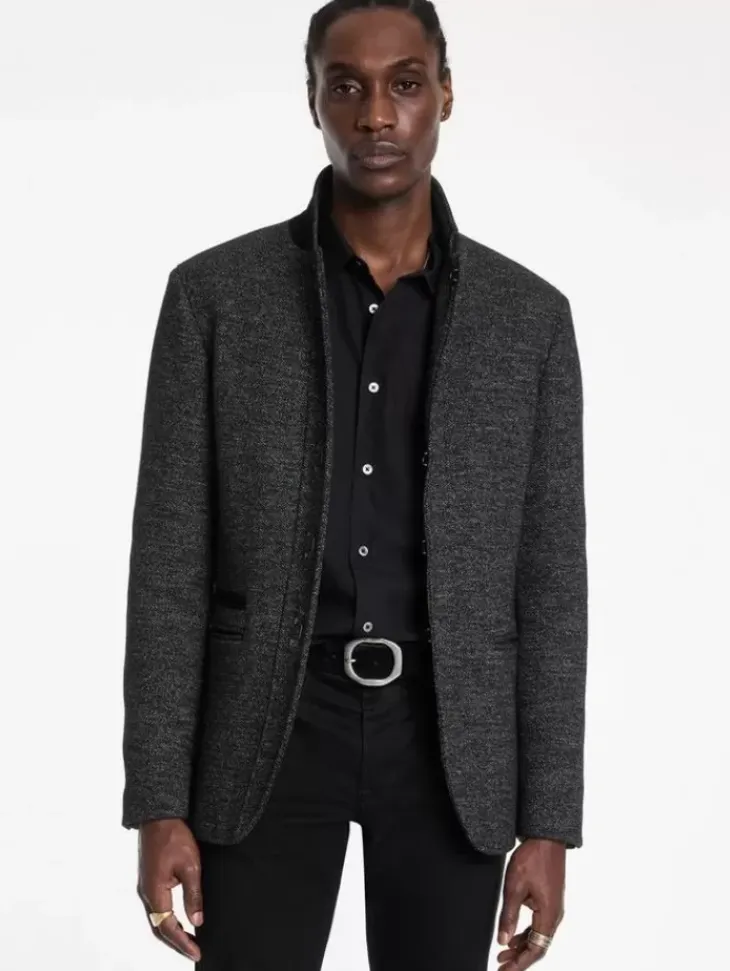 Coats And Jackets|Suit Jackets>John Varvatos WALLACE JACKET CARBONGREY