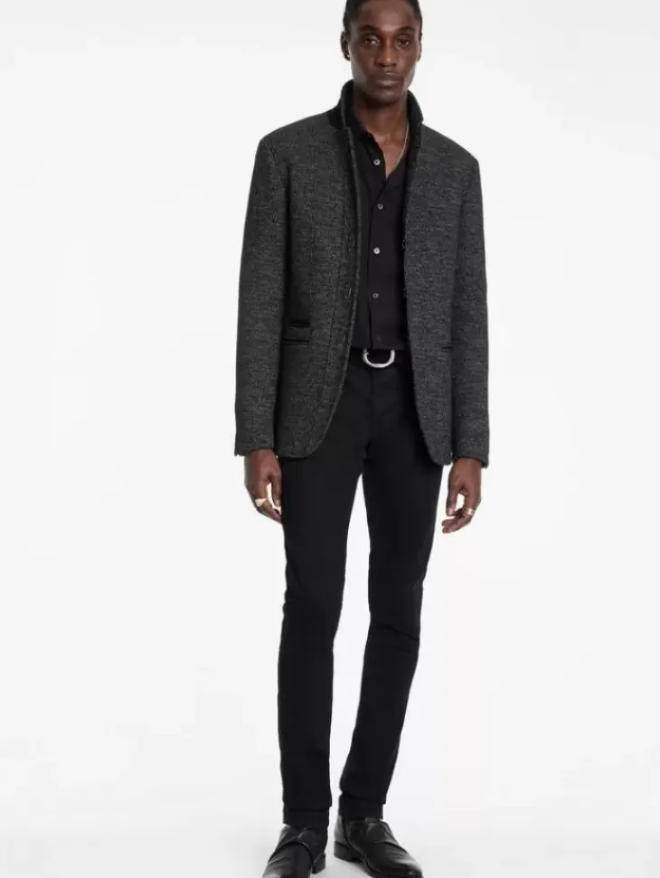 Coats And Jackets|Suit Jackets>John Varvatos WALLACE JACKET CARBONGREY