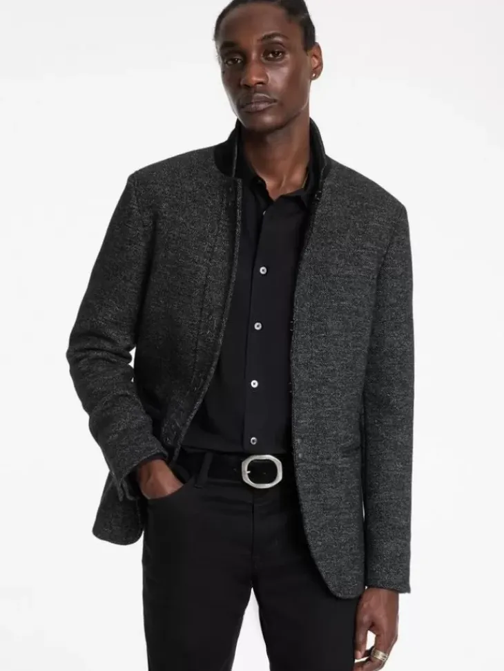 Coats And Jackets|Suit Jackets>John Varvatos WALLACE JACKET CARBONGREY