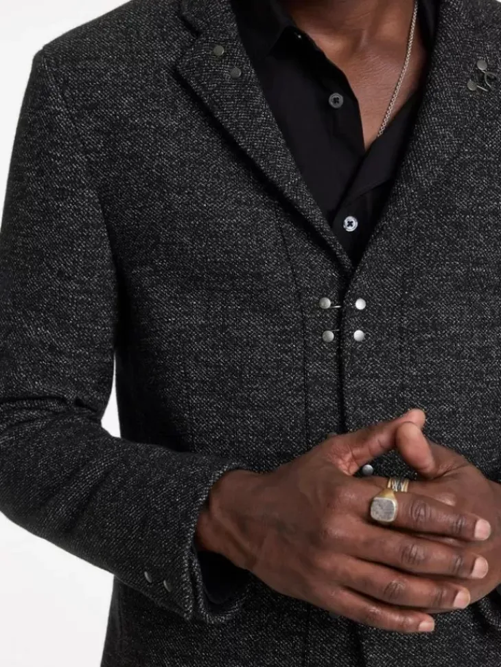 Coats And Jackets|Suit Jackets>John Varvatos WALLACE JACKET CARBONGREY